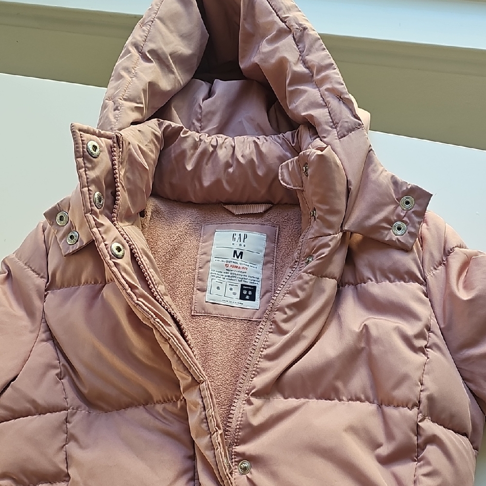 GAP Kids Blush Puffer Coat
